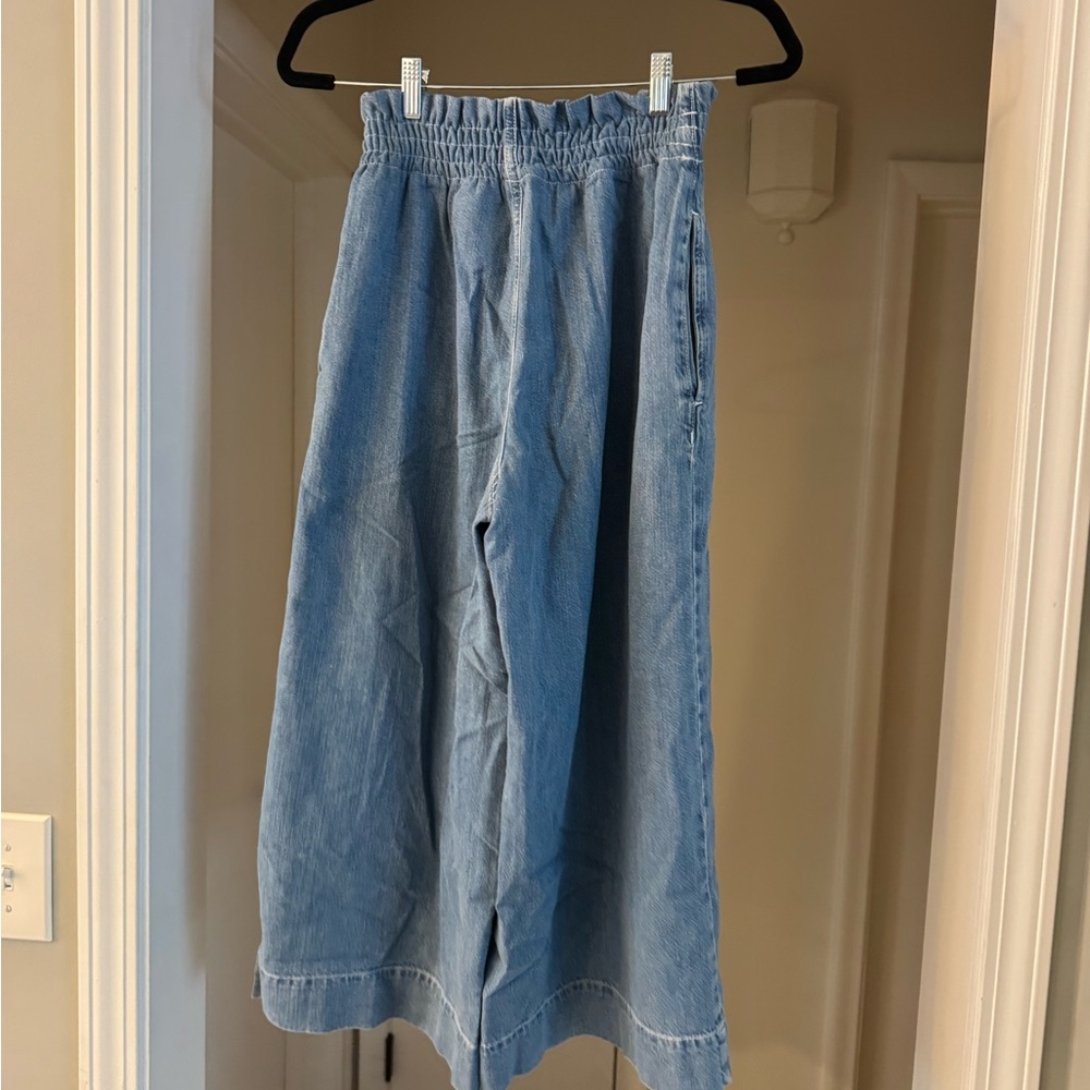 Topshop Moto Light Blue Denim Pants